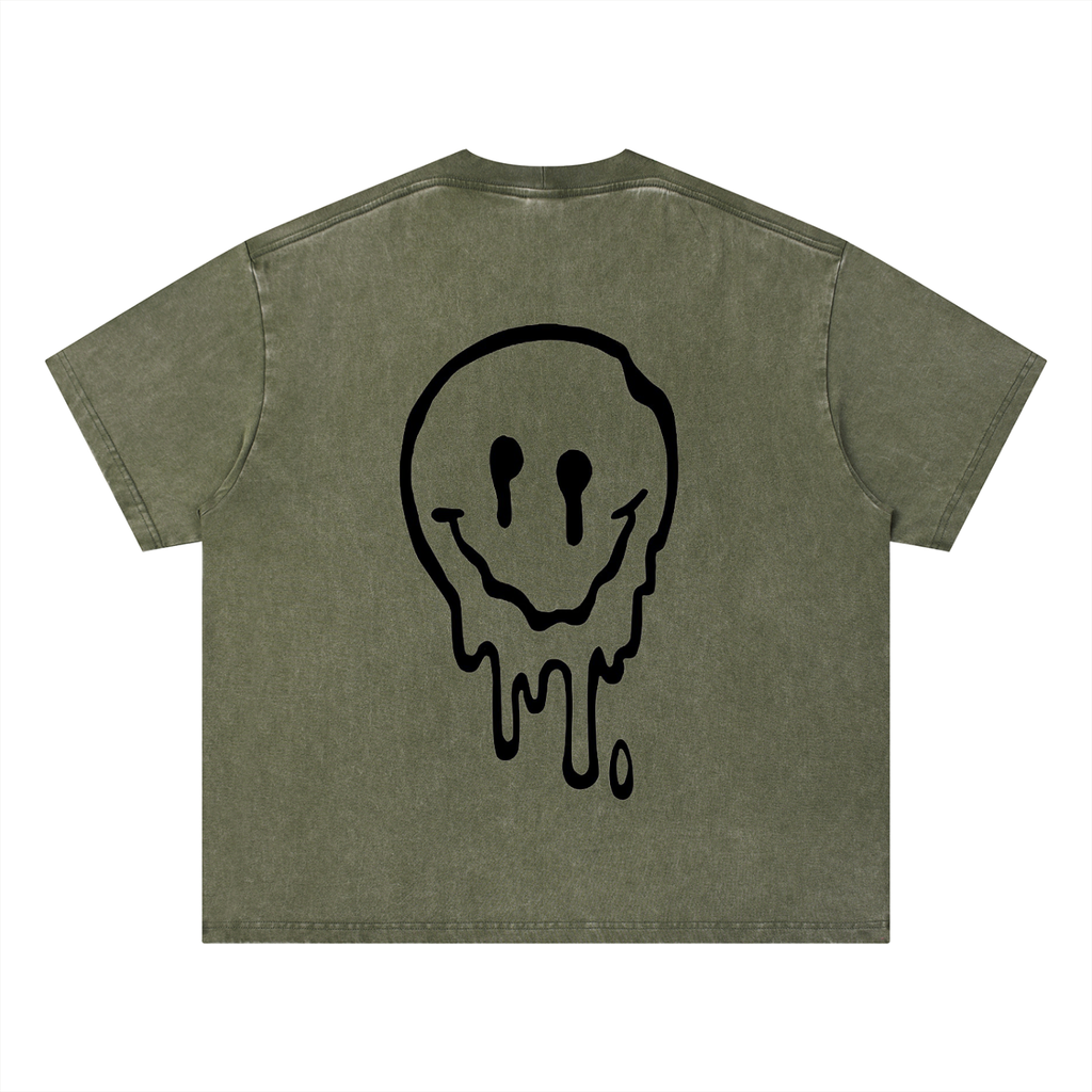 DRAYLO Unisex Vintage Wash Boxy T-Shirt