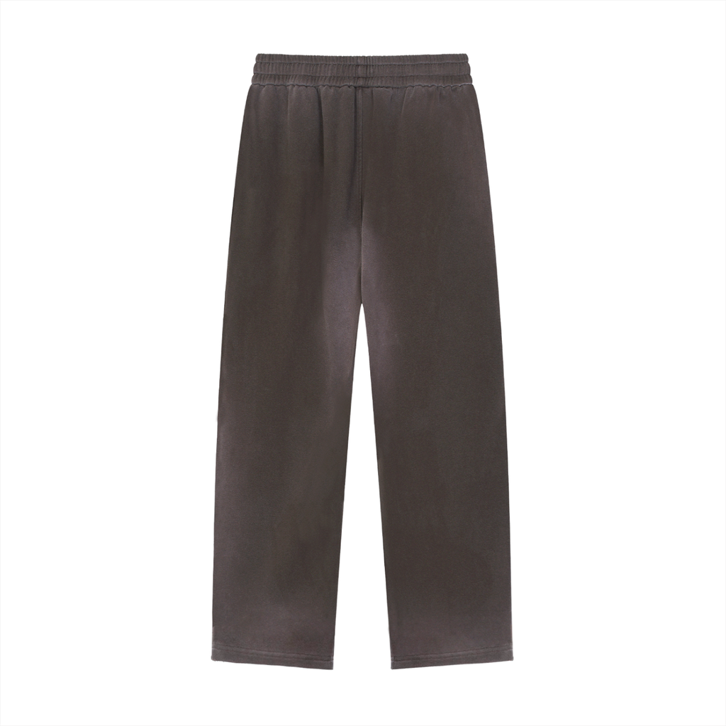 DRAYLO  Raw Edge Straight-Leg Sweatpants