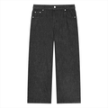 DRAYLO Unisex Vintage Wash Straight Leg Jeans