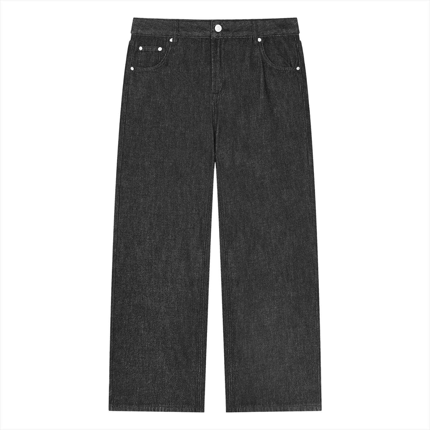 DRAYLO Unisex Vintage Wash Straight Leg Jeans