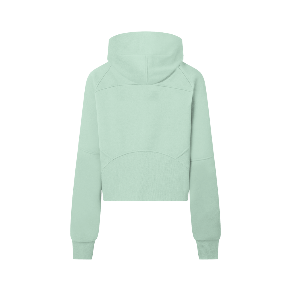 DRAYLO Cropped Half-Zip Hoodie