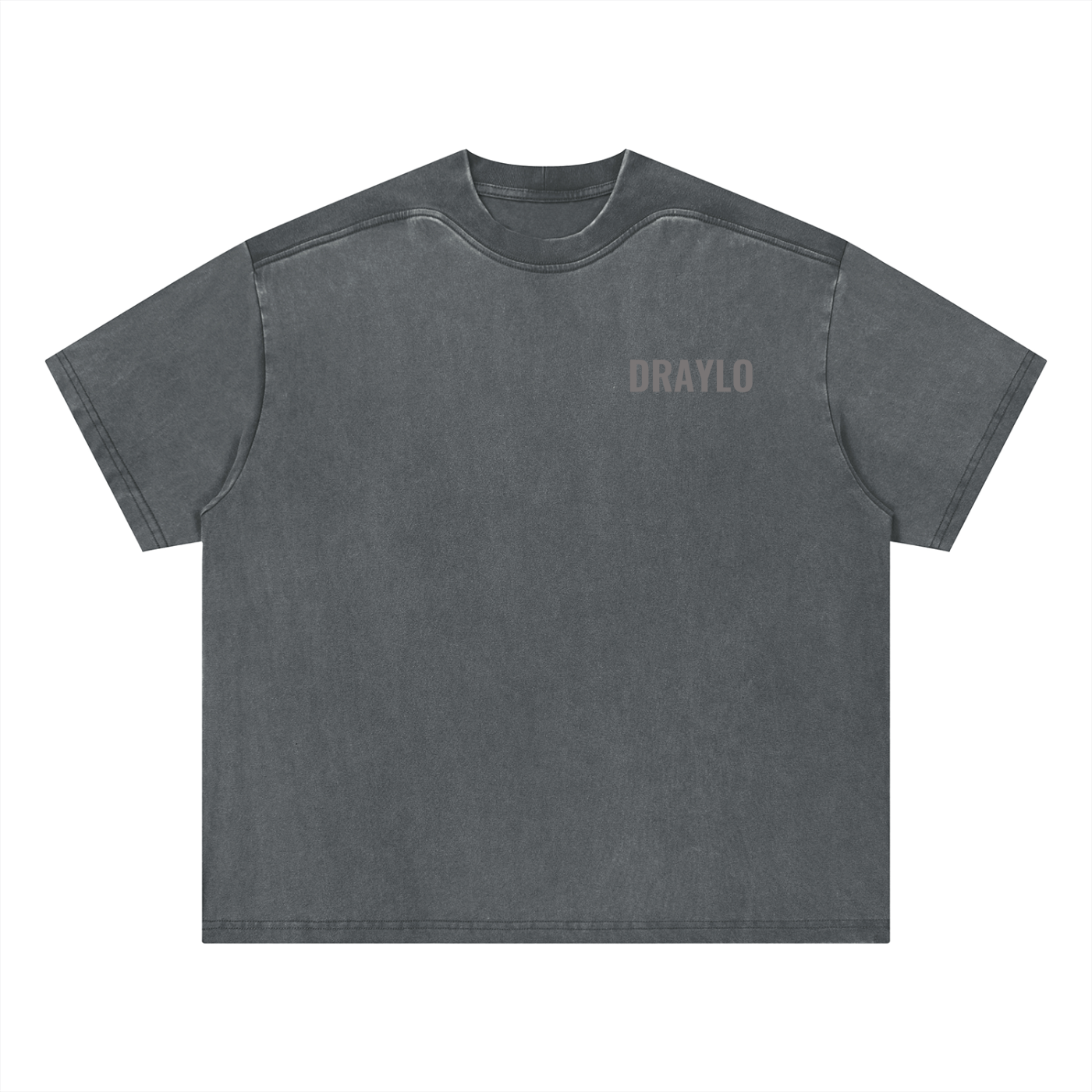 DRAYLO Unisex Vintage Wash Boxy T-Shirt