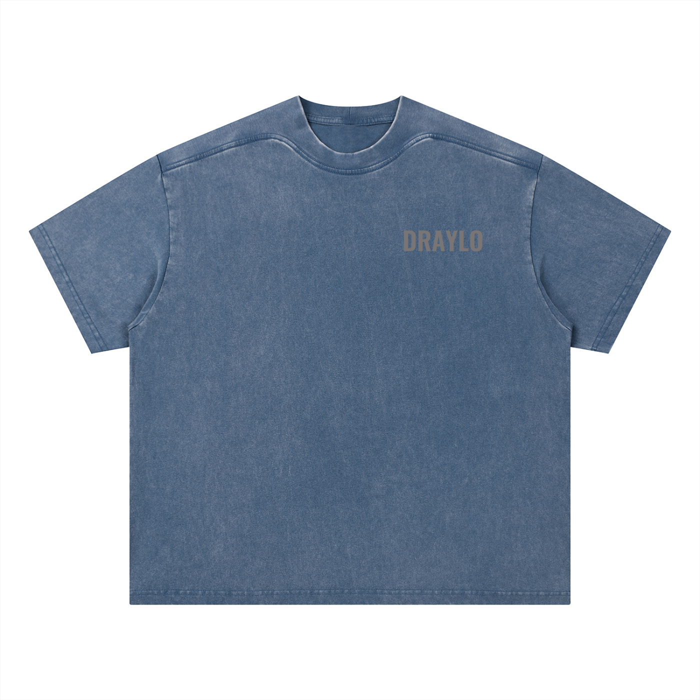 DRAYLO Unisex Vintage Wash Boxy T-Shirt