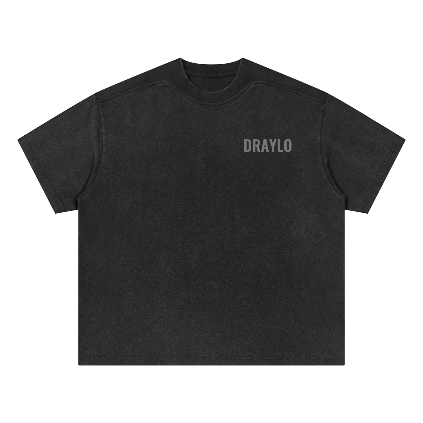 DRAYLO Unisex Vintage Wash Boxy T-Shirt