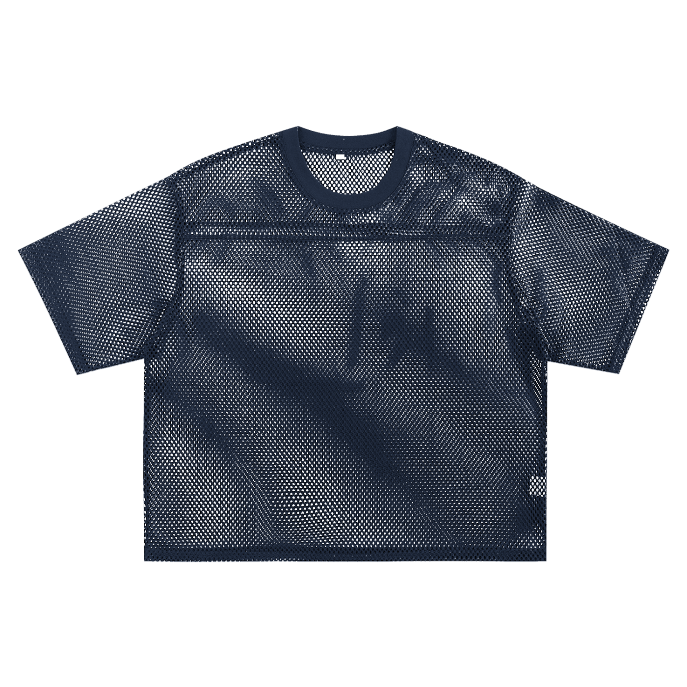 DRAYLO See-through Boxy Net T-Shirt