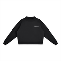 DRAYLO Fleece Mock-Neck Crew Sweatshirt