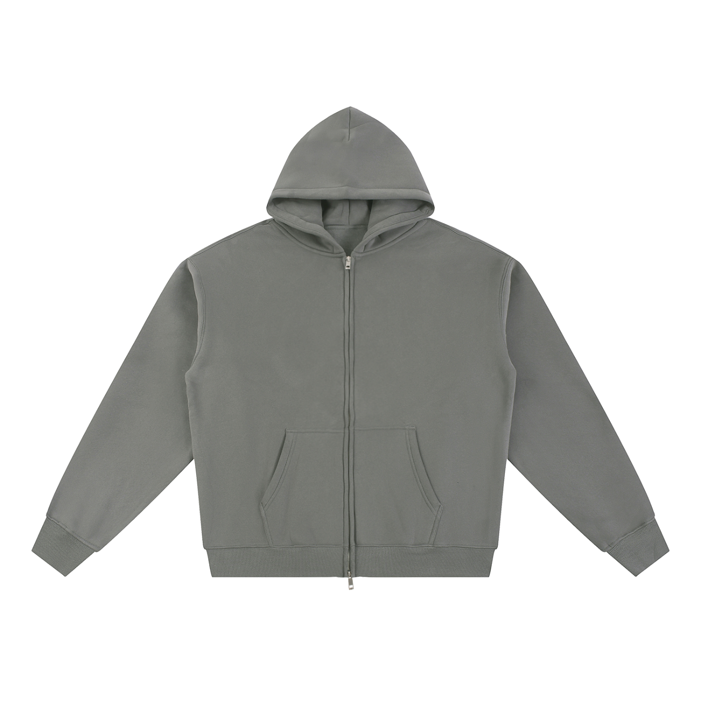 DRAYLO Fleece Zip-Through Hoodie