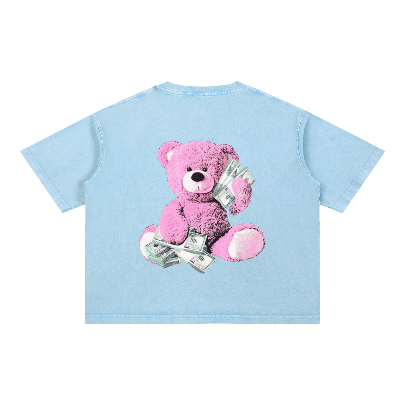 DRAYLO Mineral Wash Boxy Cotton T-Shirt