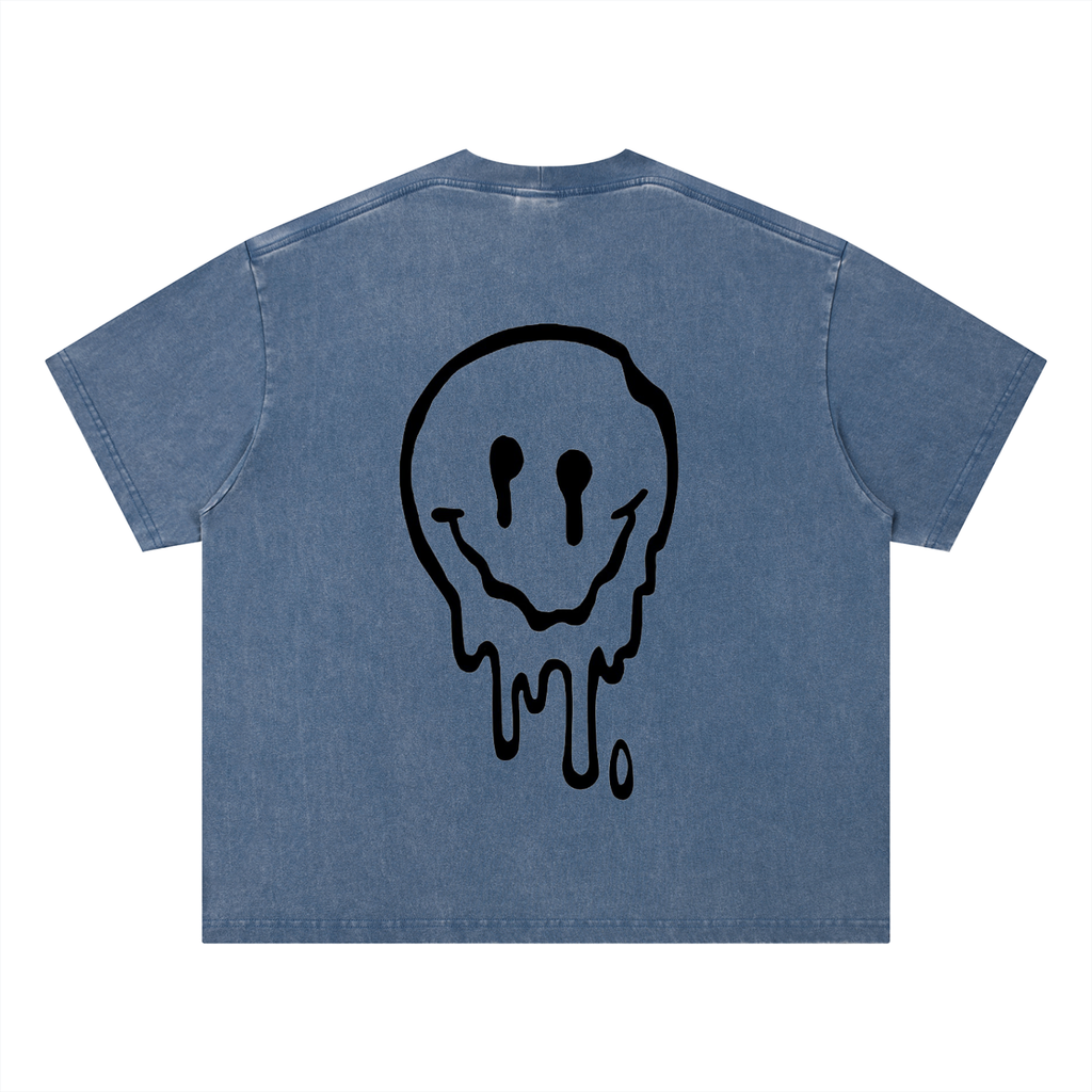 DRAYLO Unisex Vintage Wash Boxy T-Shirt