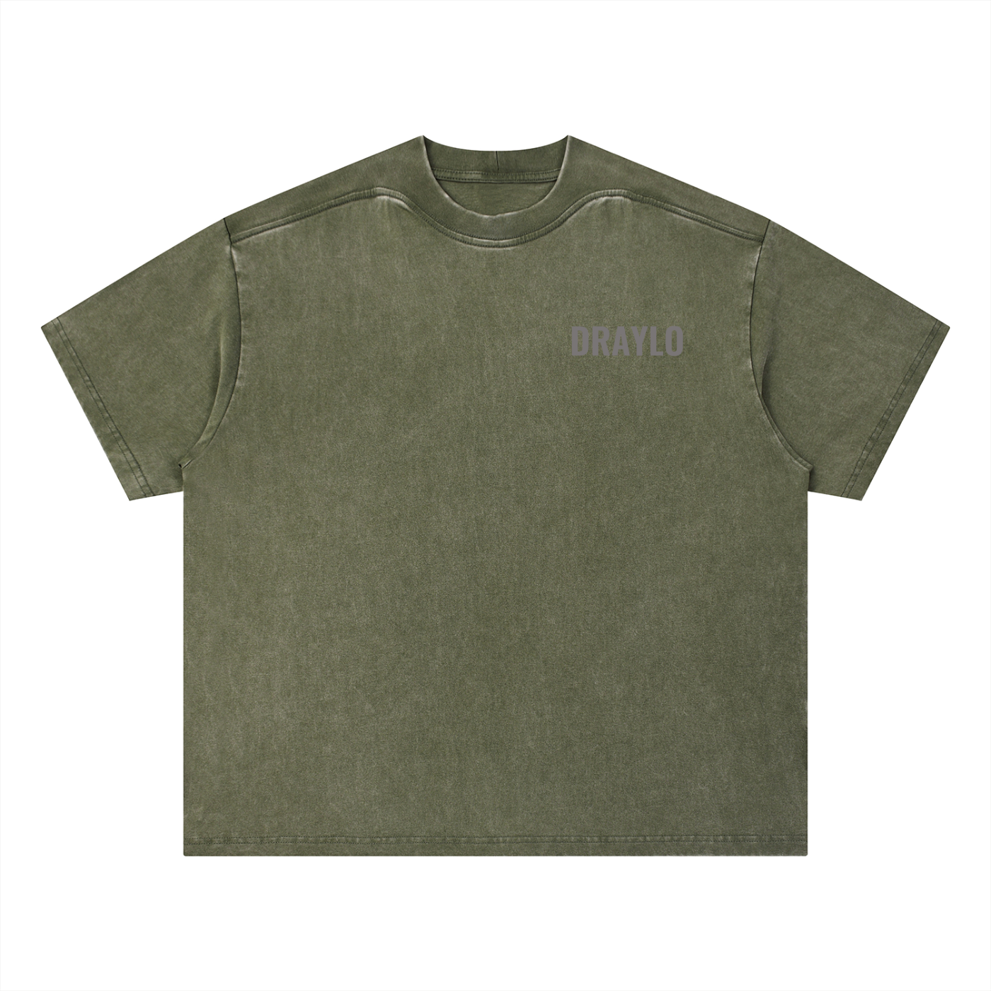 DRAYLO Unisex Vintage Wash Boxy T-Shirt