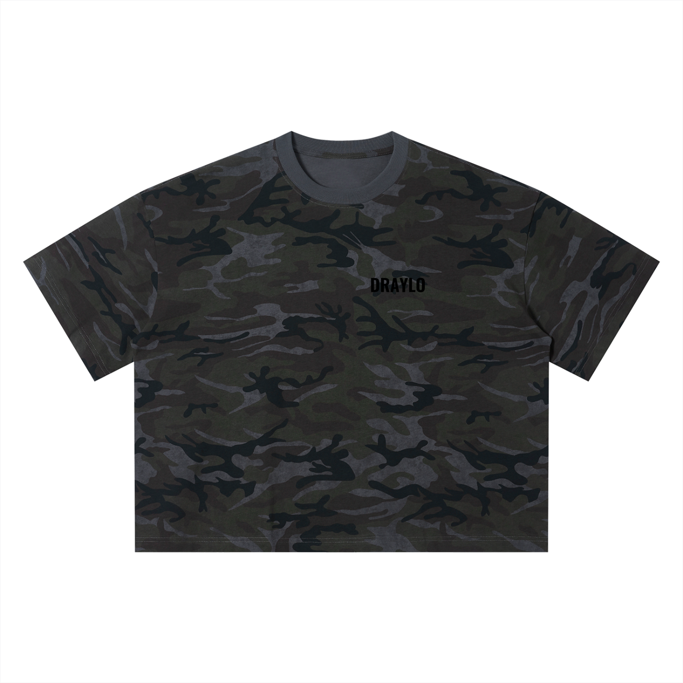 Unisex Camo Boxy T-Shirt