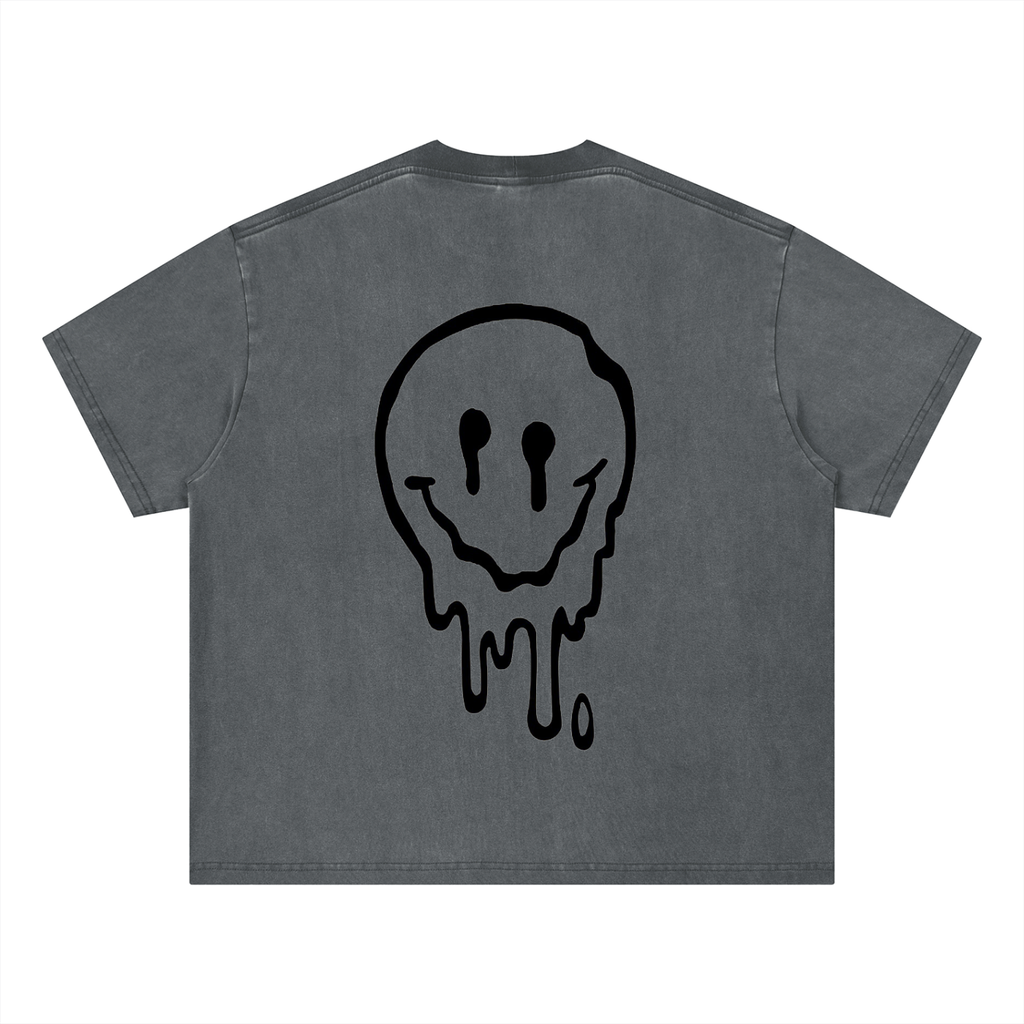 DRAYLO Unisex Vintage Wash Boxy T-Shirt