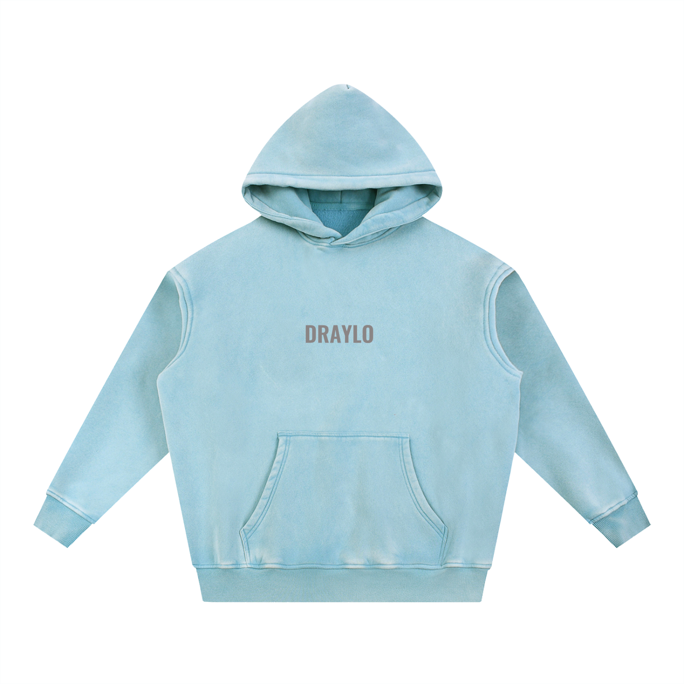 DRAYLO, BUILT QUIET.  thick hoodie