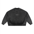 DRAYLO Unisex Mineral Wash Boxy Sweatshirt