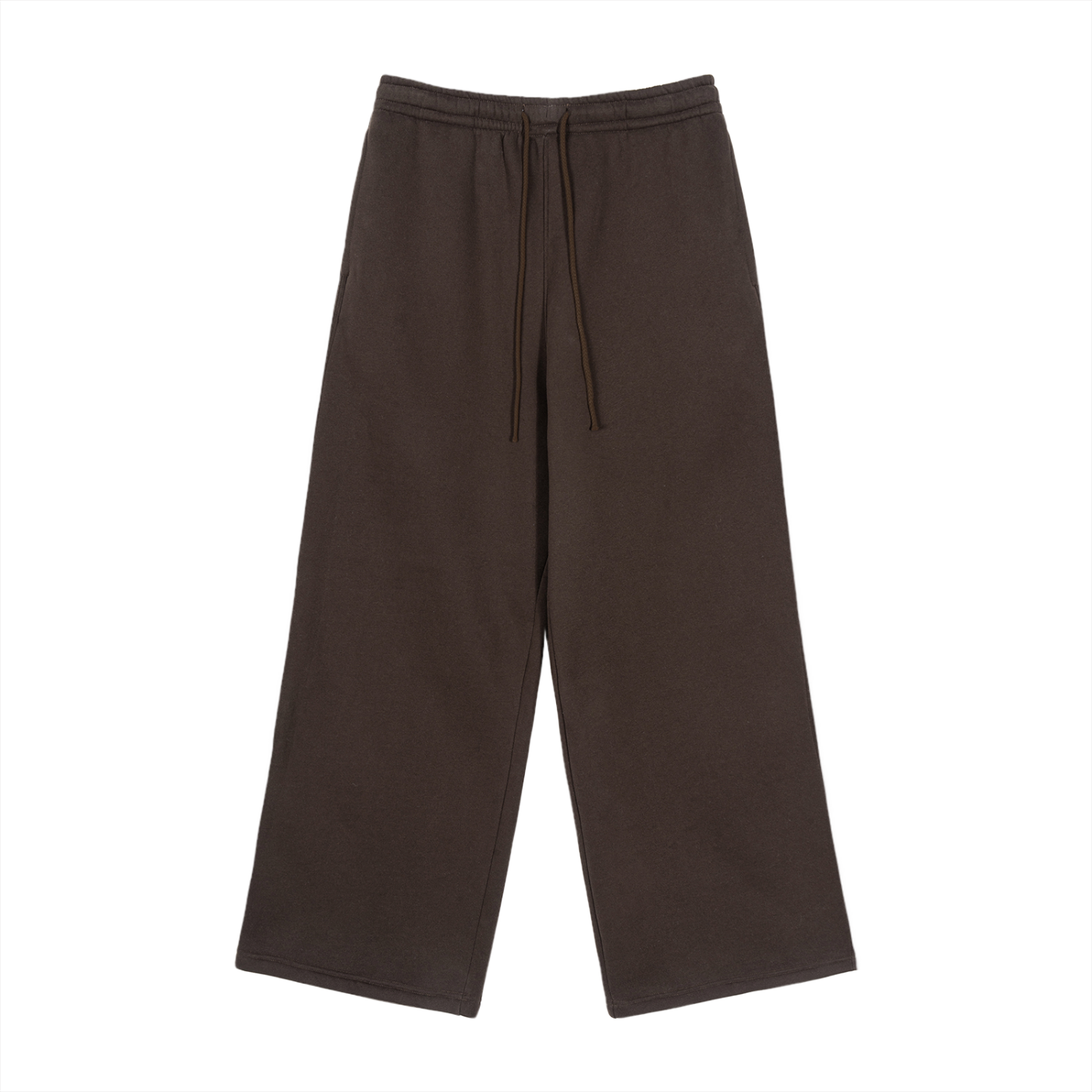 DRAYLO Fleece Drawstring Straight-Leg Sweatpants