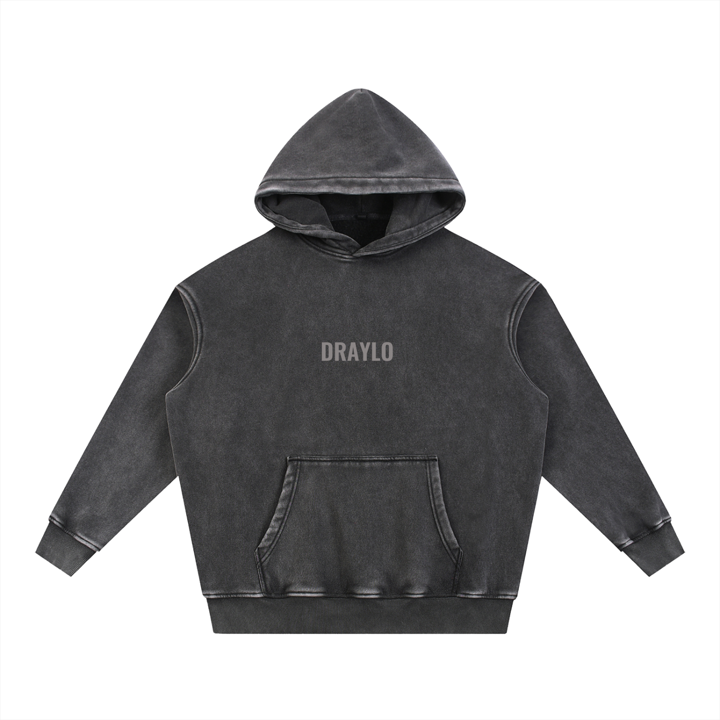 DRAYLO, BUILT QUIET.  thick hoodie