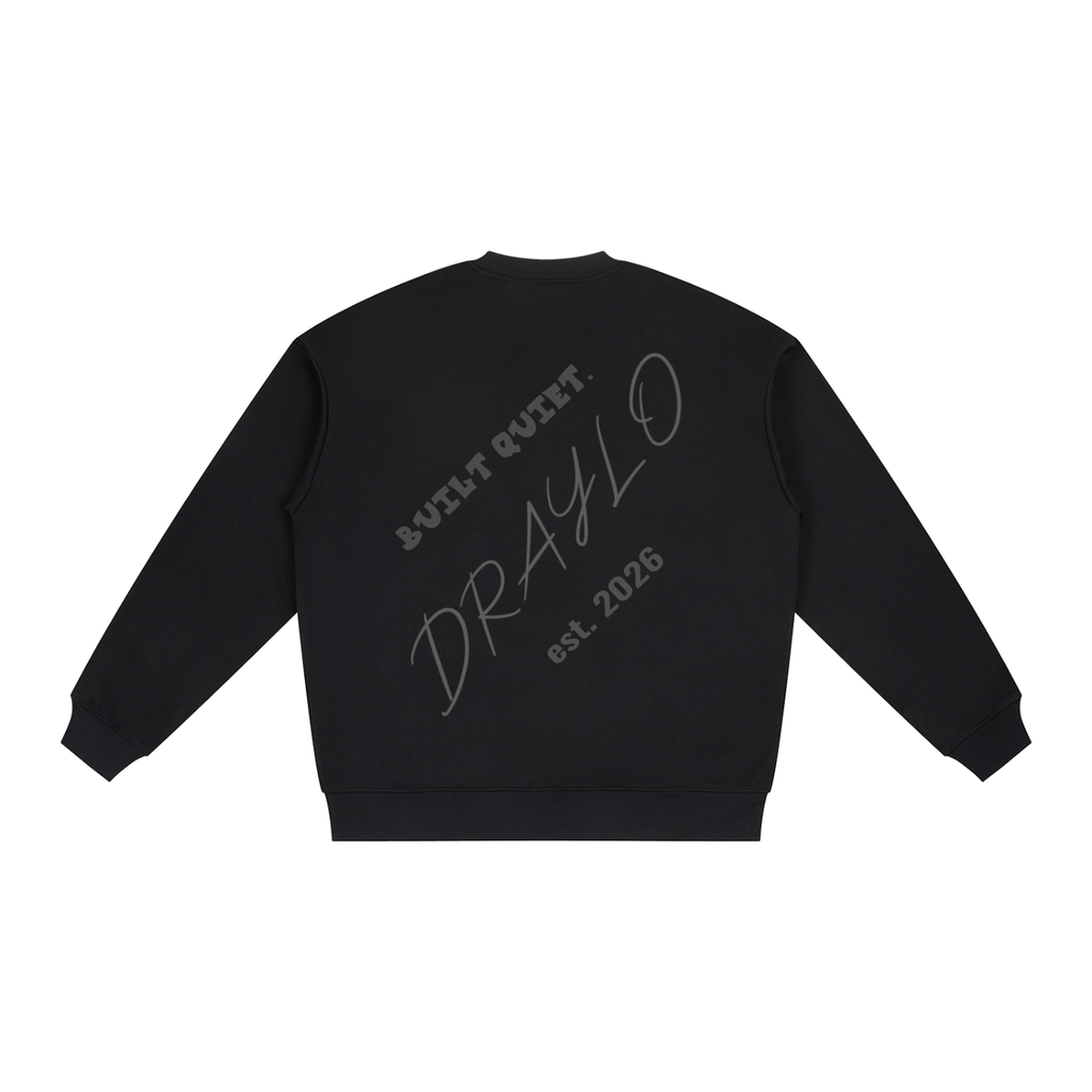 DRAYLO Drop Shoulder Crewneck Sweatshirt