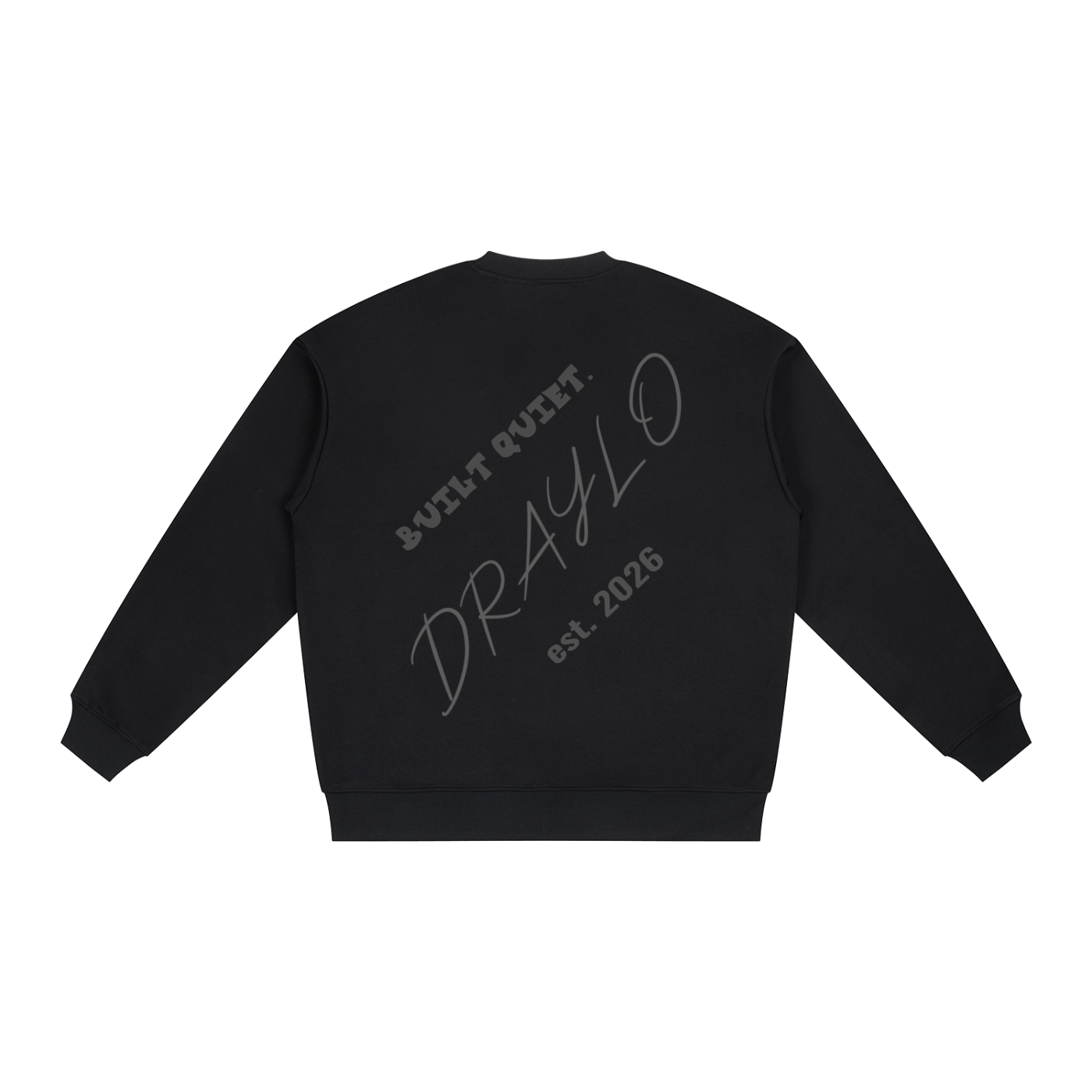 DRAYLO Drop Shoulder Crewneck Sweatshirt