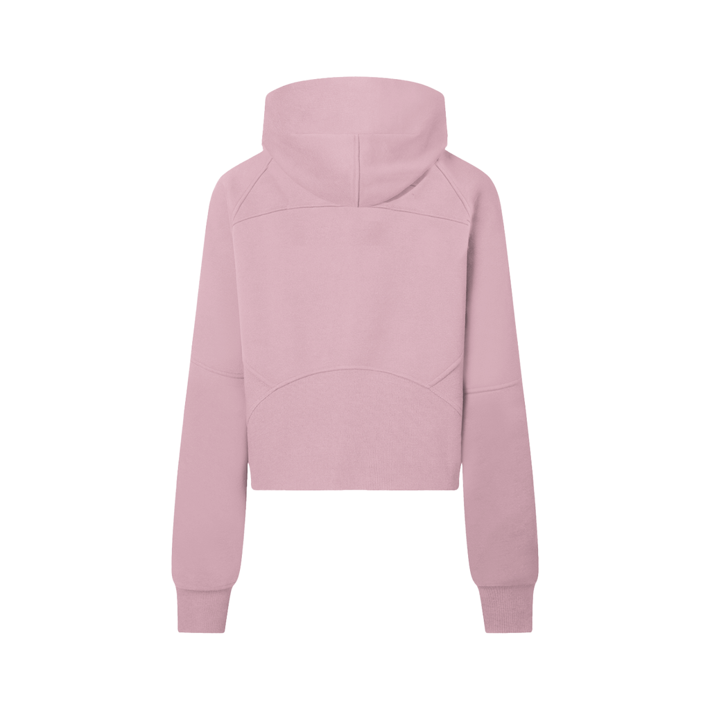 DRAYLO Cropped Half-Zip Hoodie