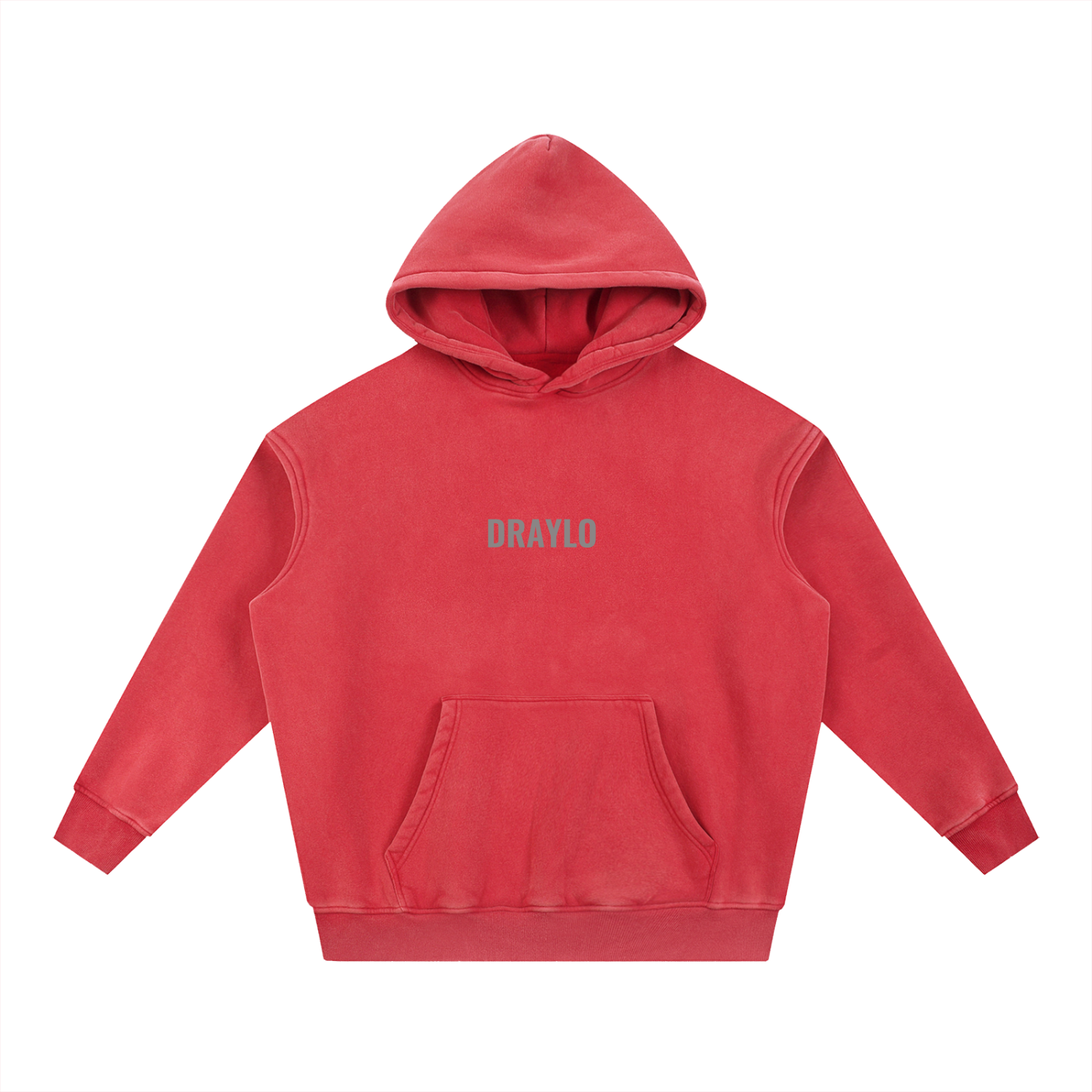 DRAYLO, BUILT QUIET.  thick hoodie