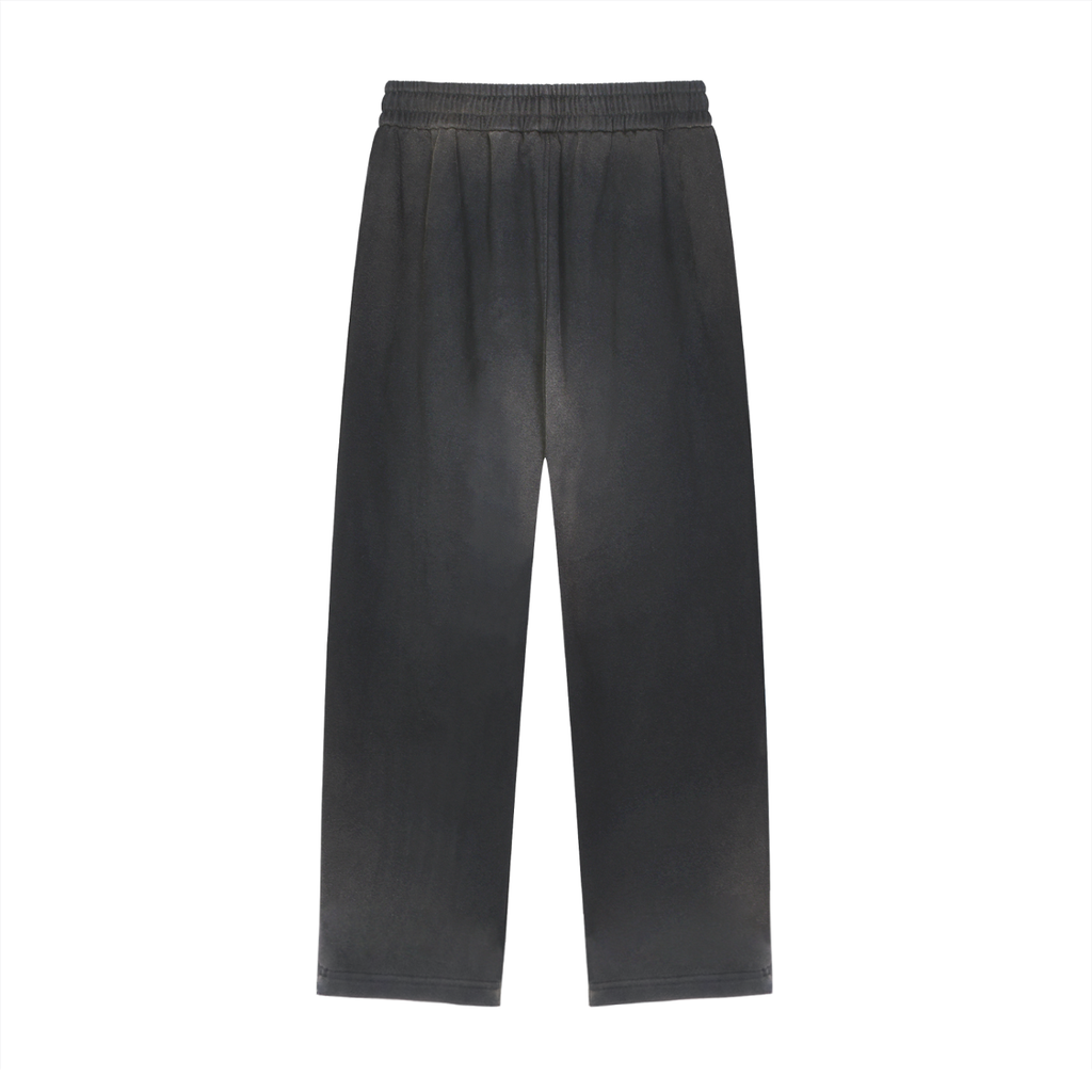 DRAYLO  Raw Edge Straight-Leg Sweatpants