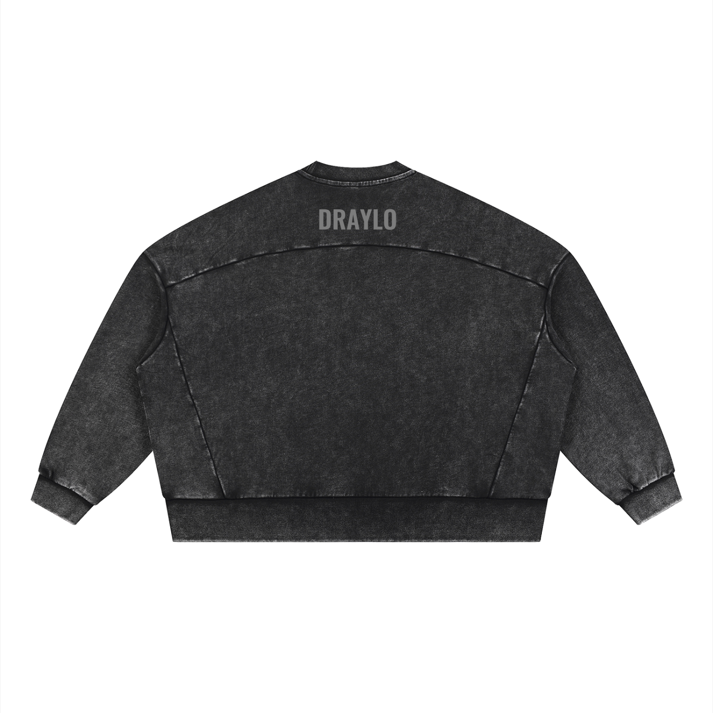 DRAYLO Unisex Mineral Wash Boxy Sweatshirt
