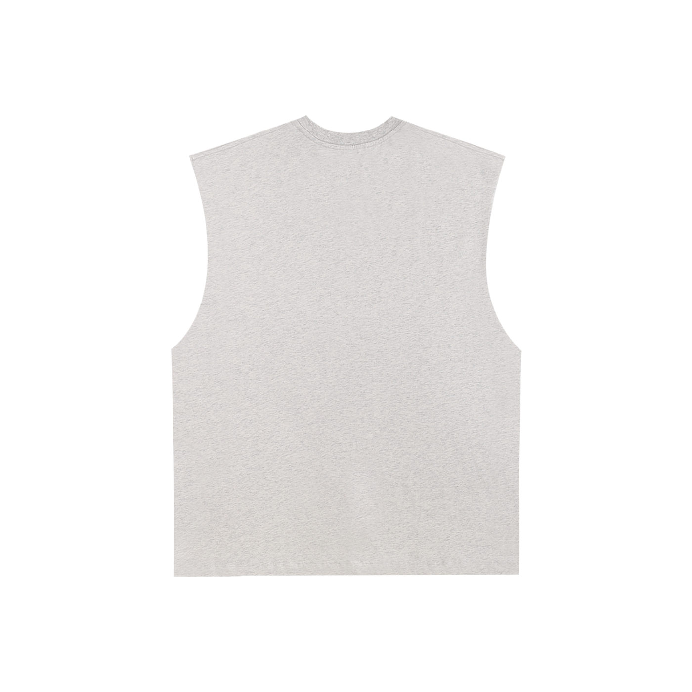 DRAYLO Raw Edge Cotton Tank Top