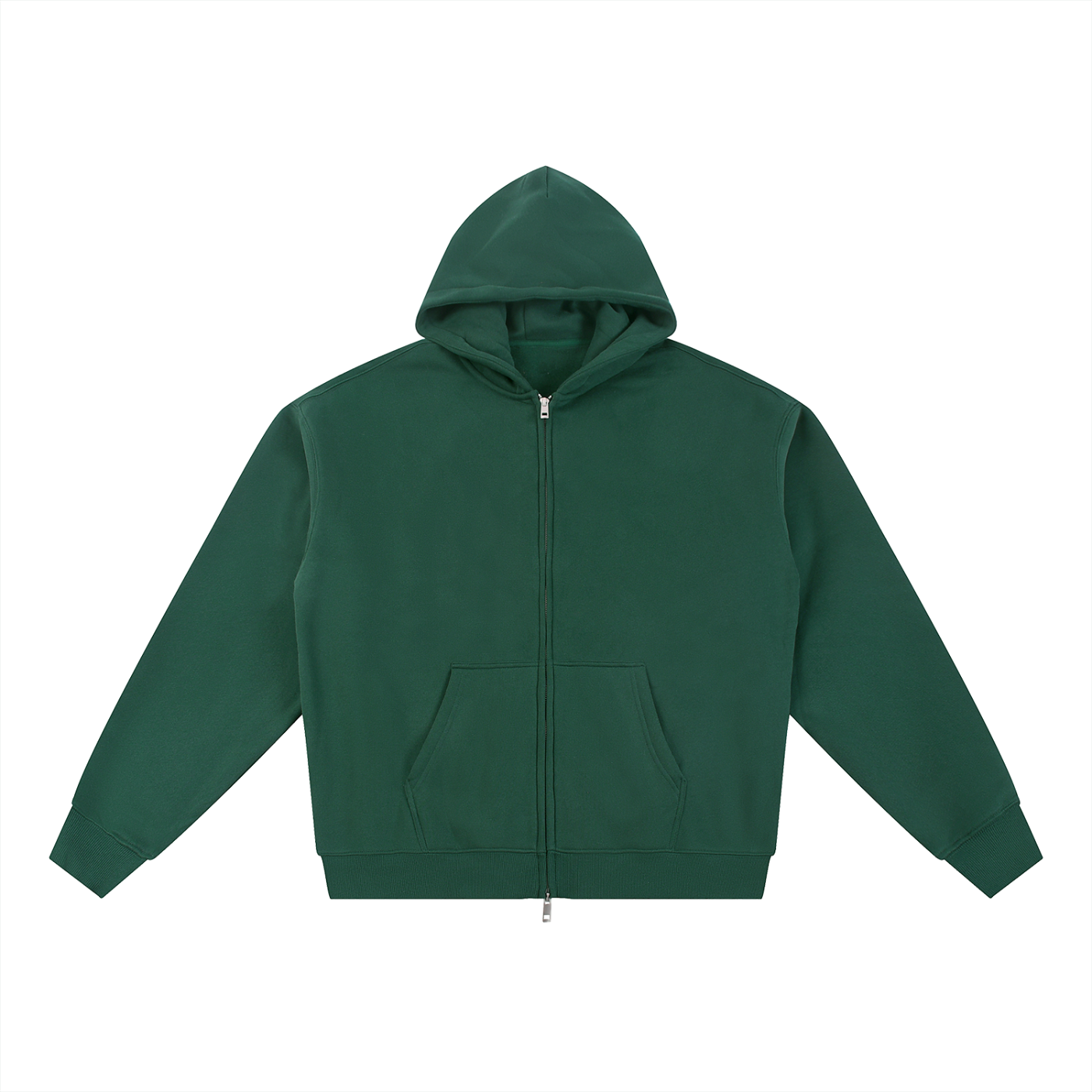 DRAYLO Fleece Zip-Through Hoodie