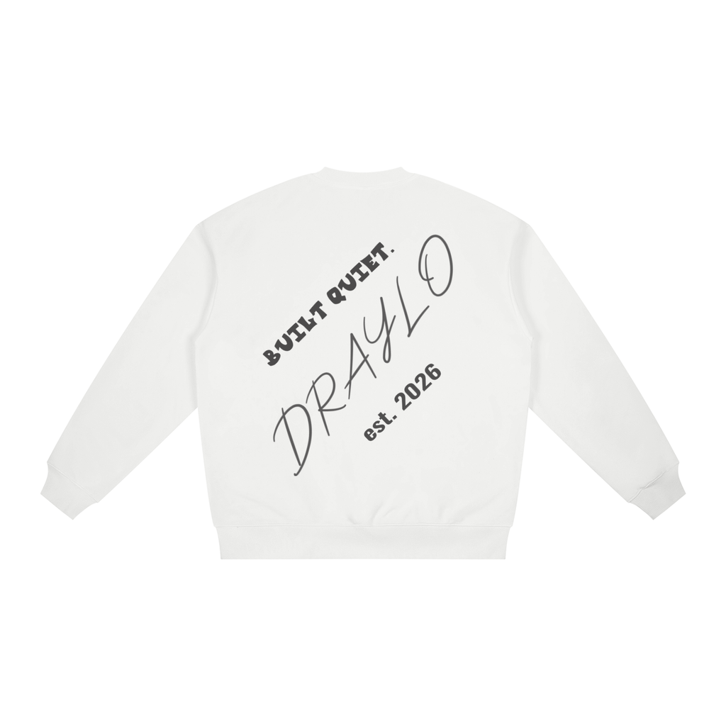DRAYLO Drop Shoulder Crewneck Sweatshirt
