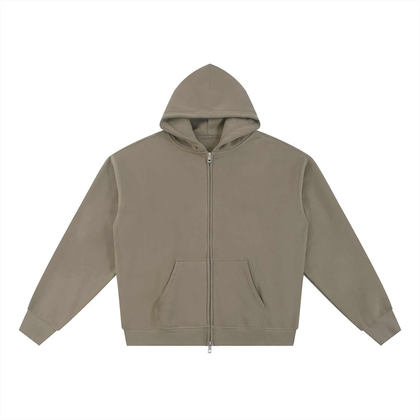 DRAYLO Fleece Zip-Through Hoodie