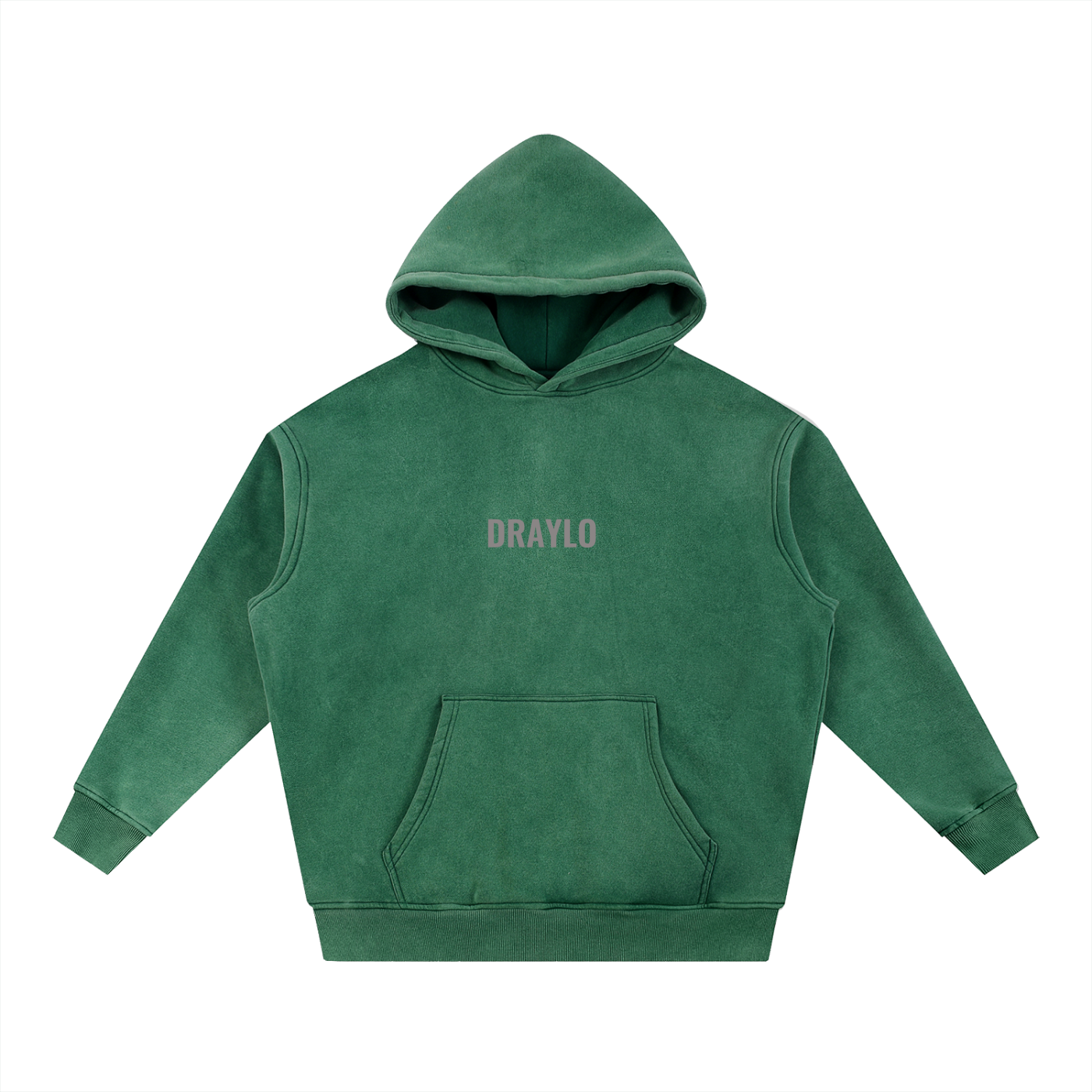 DRAYLO, BUILT QUIET.  thick hoodie