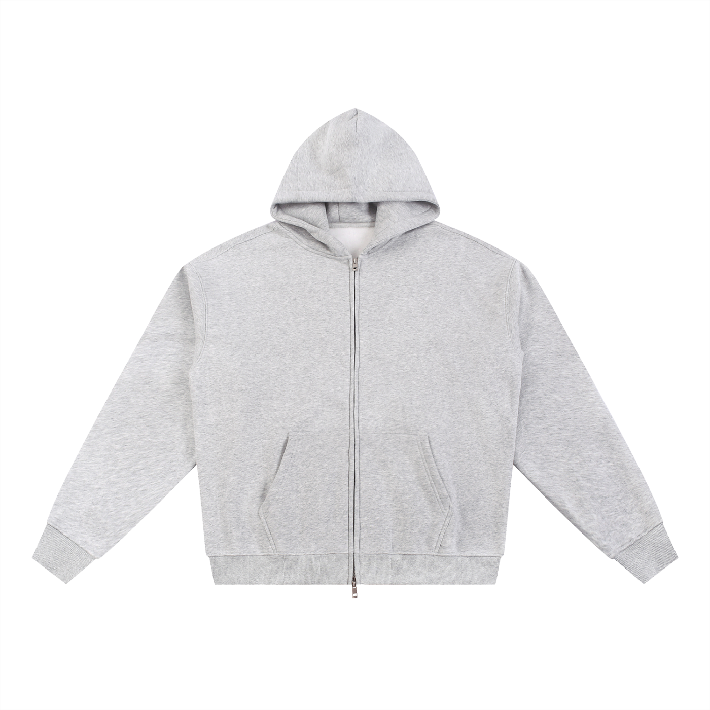 DRAYLO Fleece Zip-Through Hoodie