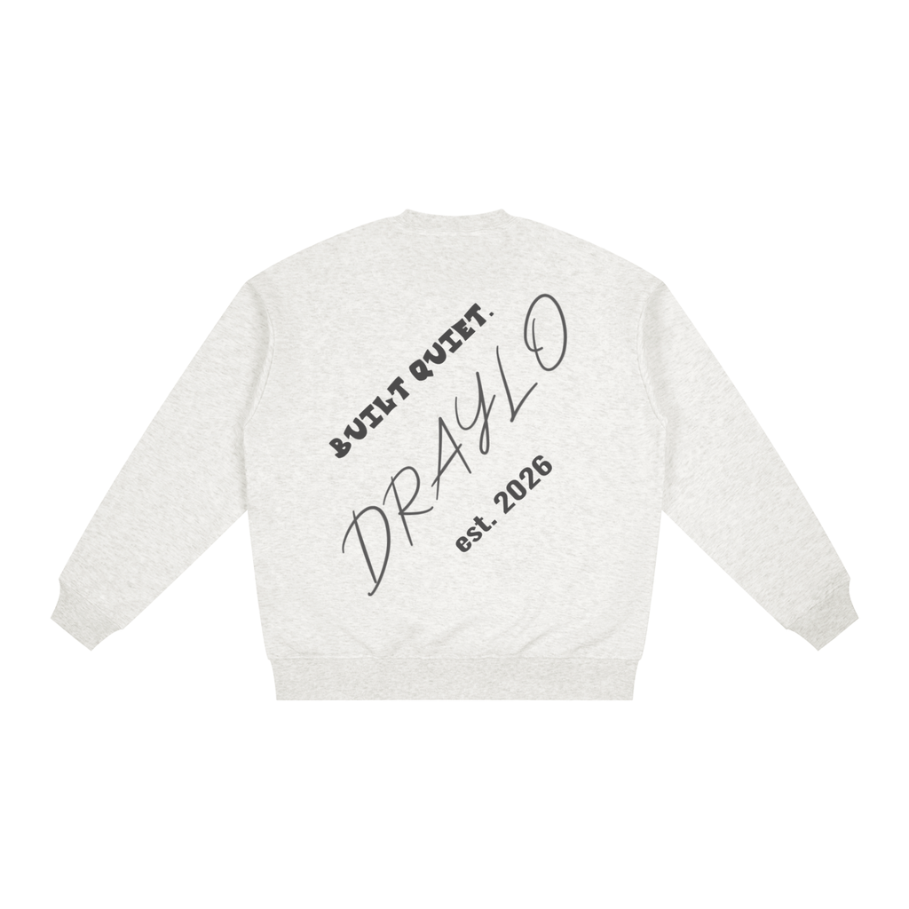 DRAYLO Drop Shoulder Crewneck Sweatshirt