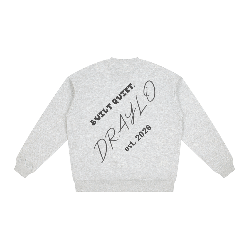 DRAYLO Drop Shoulder Crewneck Sweatshirt