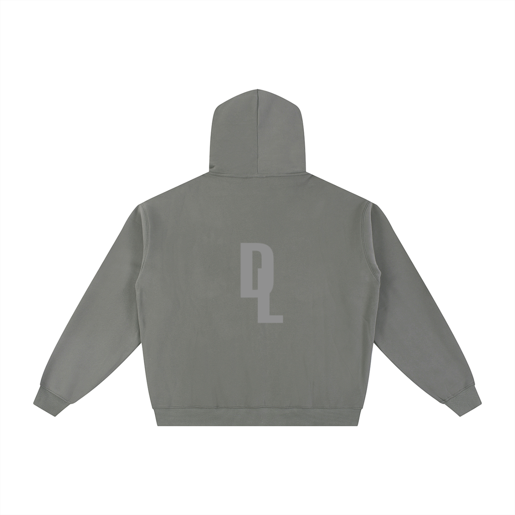 DRAYLO Fleece Zip-Through Hoodie