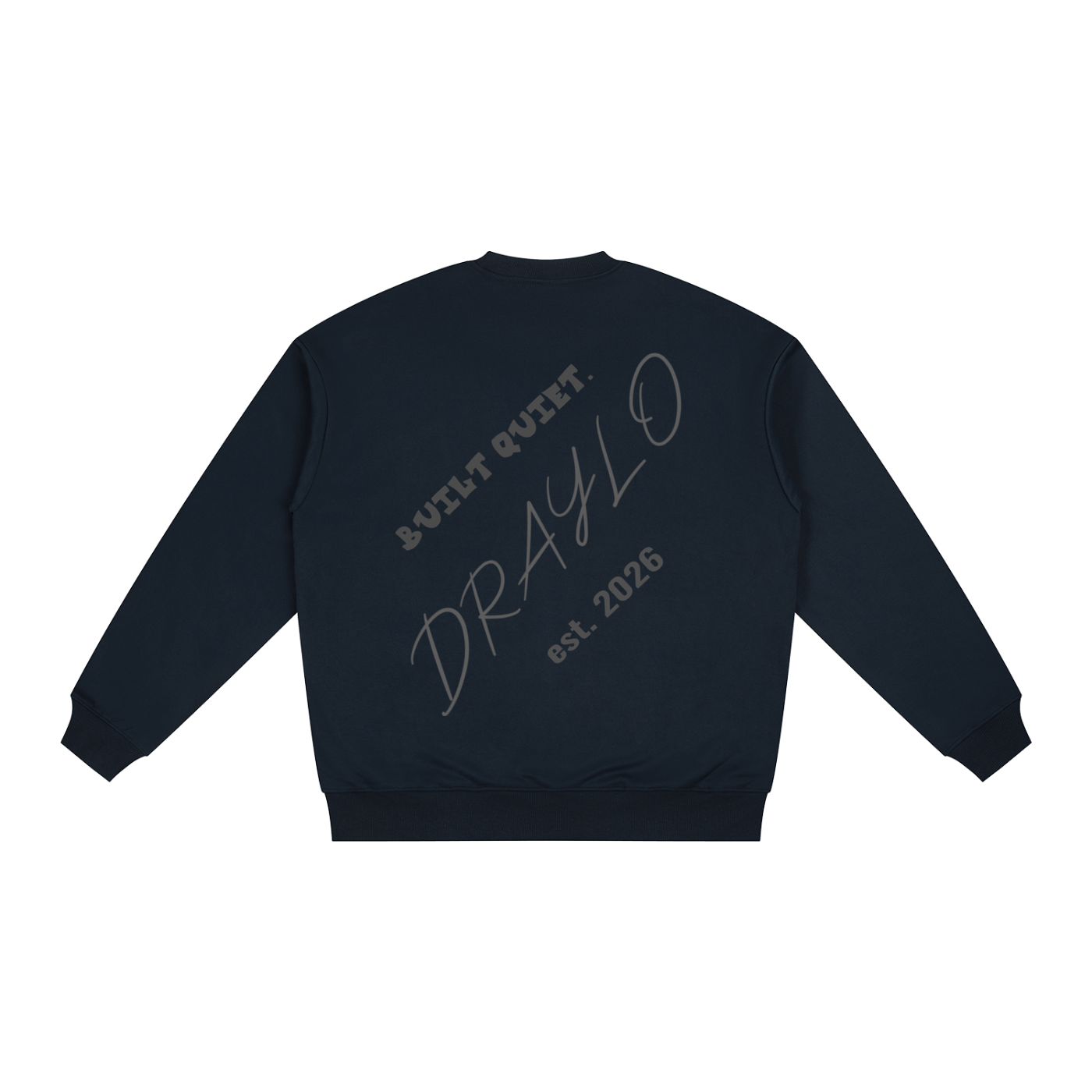 DRAYLO Drop Shoulder Crewneck Sweatshirt