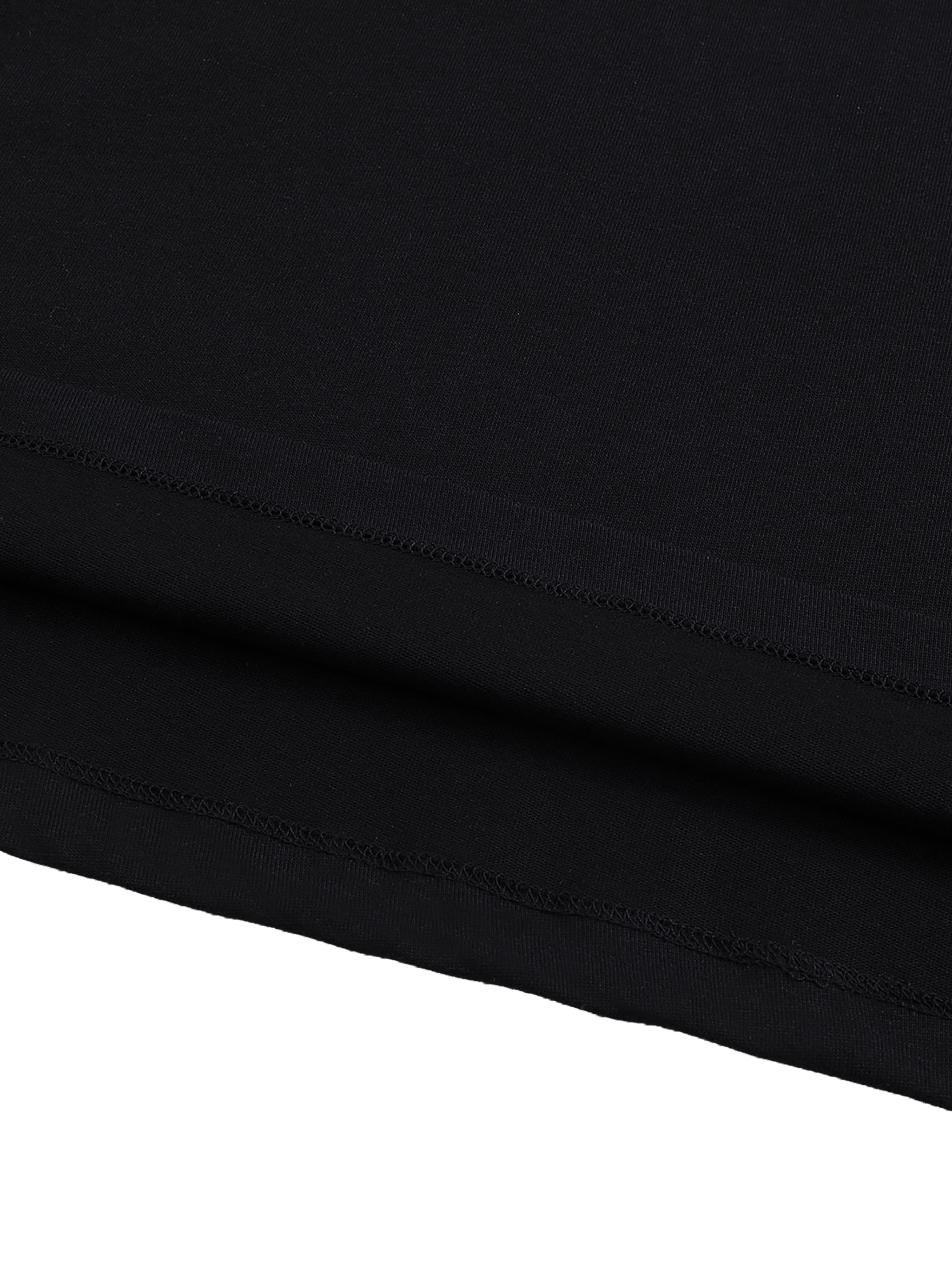 DRAYLO Raw Edge Cotton Tank Top