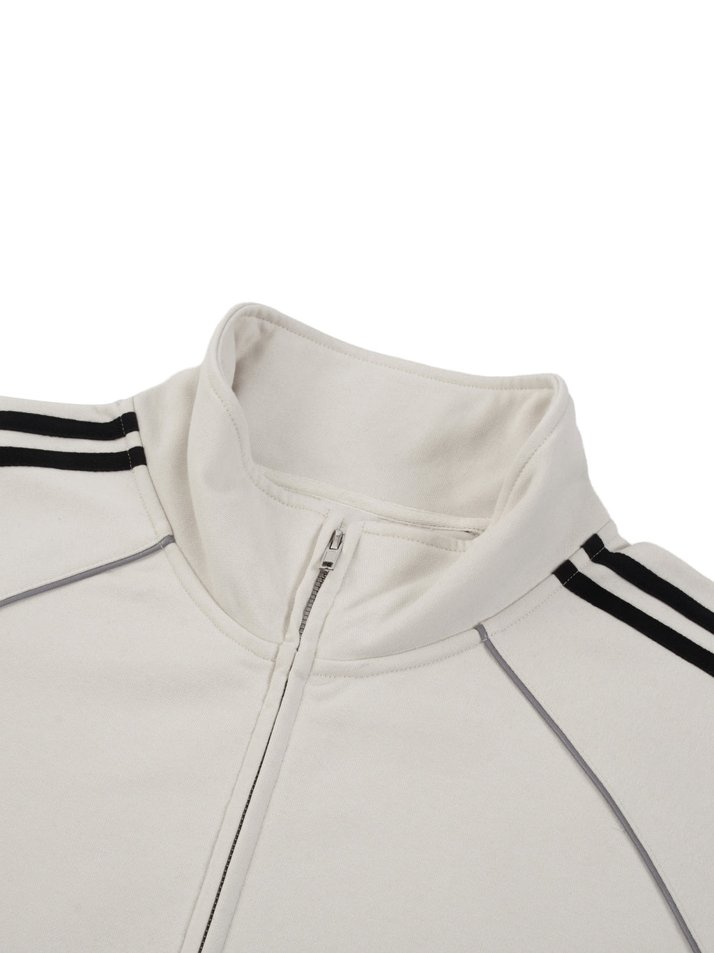 DRAYLO Striped Raglan Sleeve  Jacket