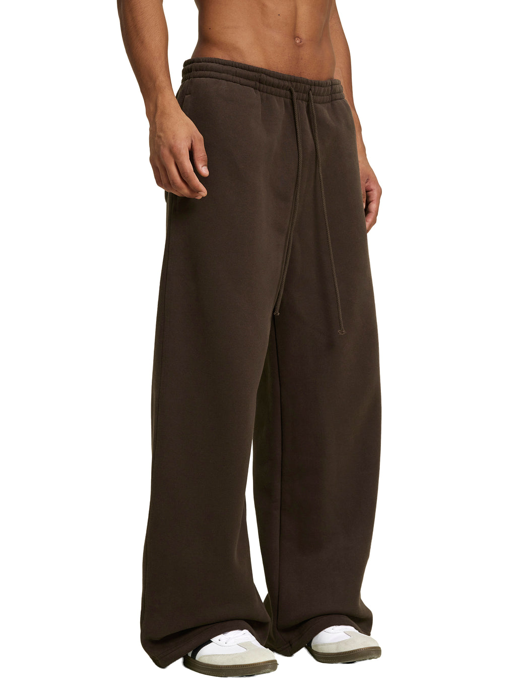 DRAYLO Fleece Drawstring Straight-Leg Sweatpants