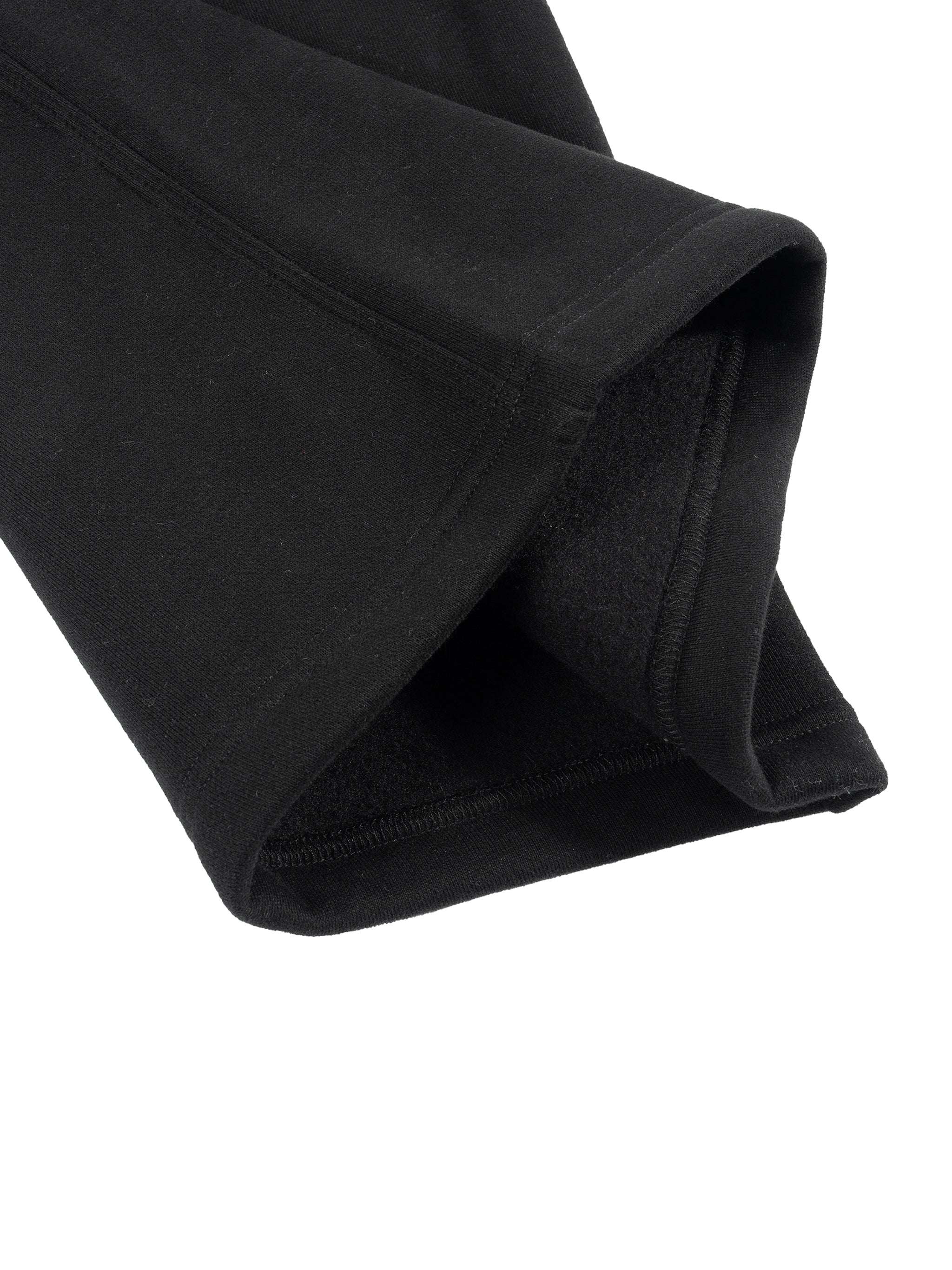 DRAYLO Fleece Drawstring Straight-Leg Sweatpants