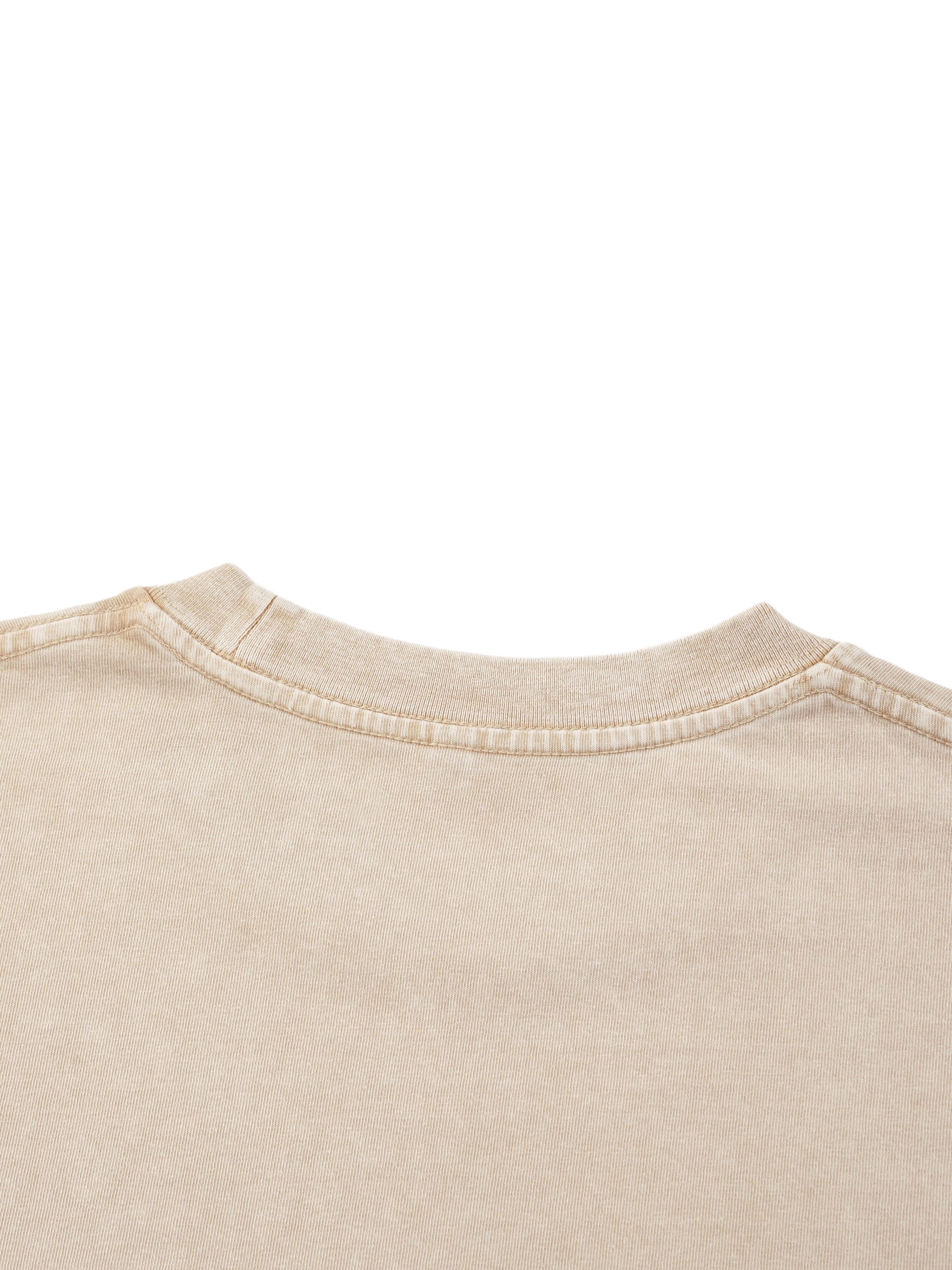 DRAYLO Mineral Wash Boxy Cotton T-Shirt