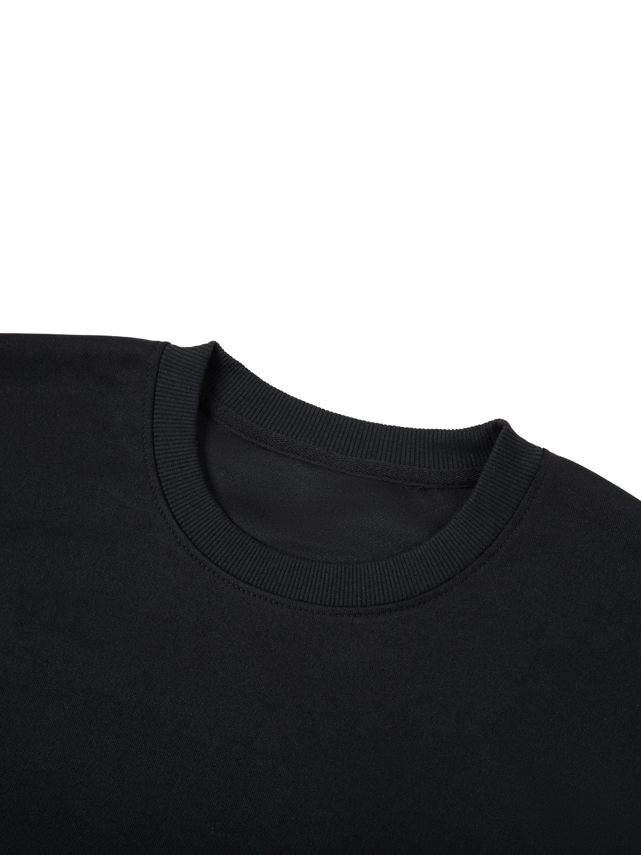 DRAYLO Drop Shoulder Crewneck Sweatshirt