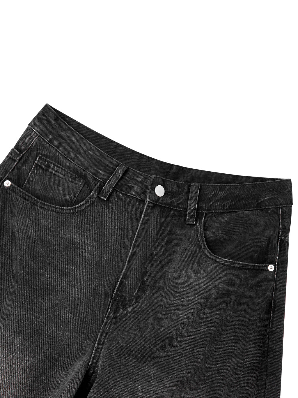 DRAYLO Men's Sunfade Vintage Wash Barrel Leg Jeans