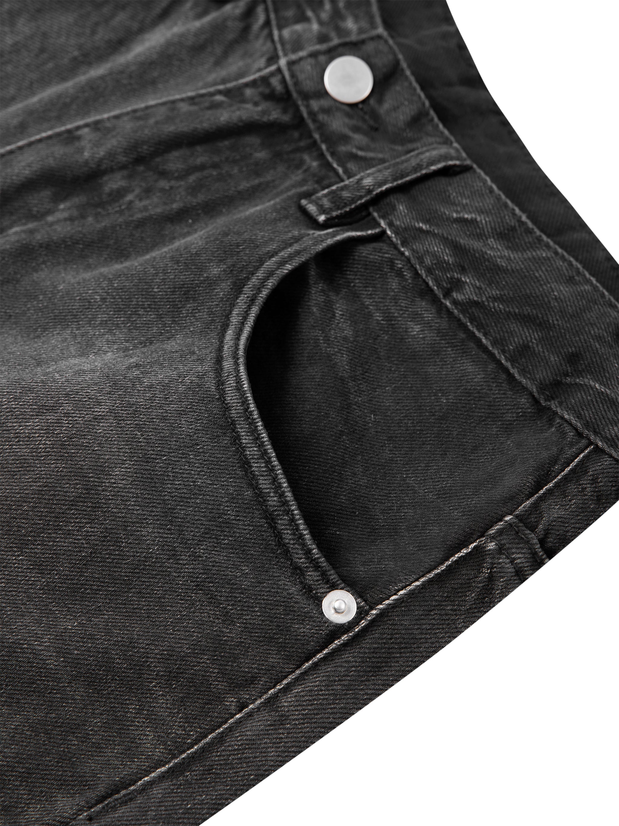 DRAYLO Men's Sunfade Vintage Wash Barrel Leg Jeans