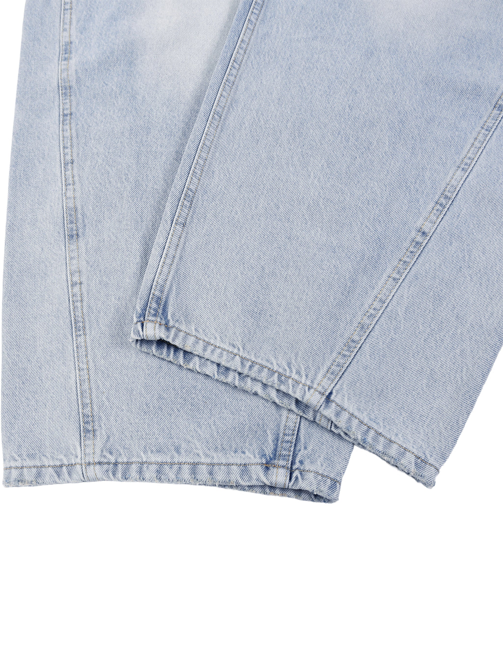 DRAYLO Men's Vintage Wash Sunfade Barrel Leg Jeans