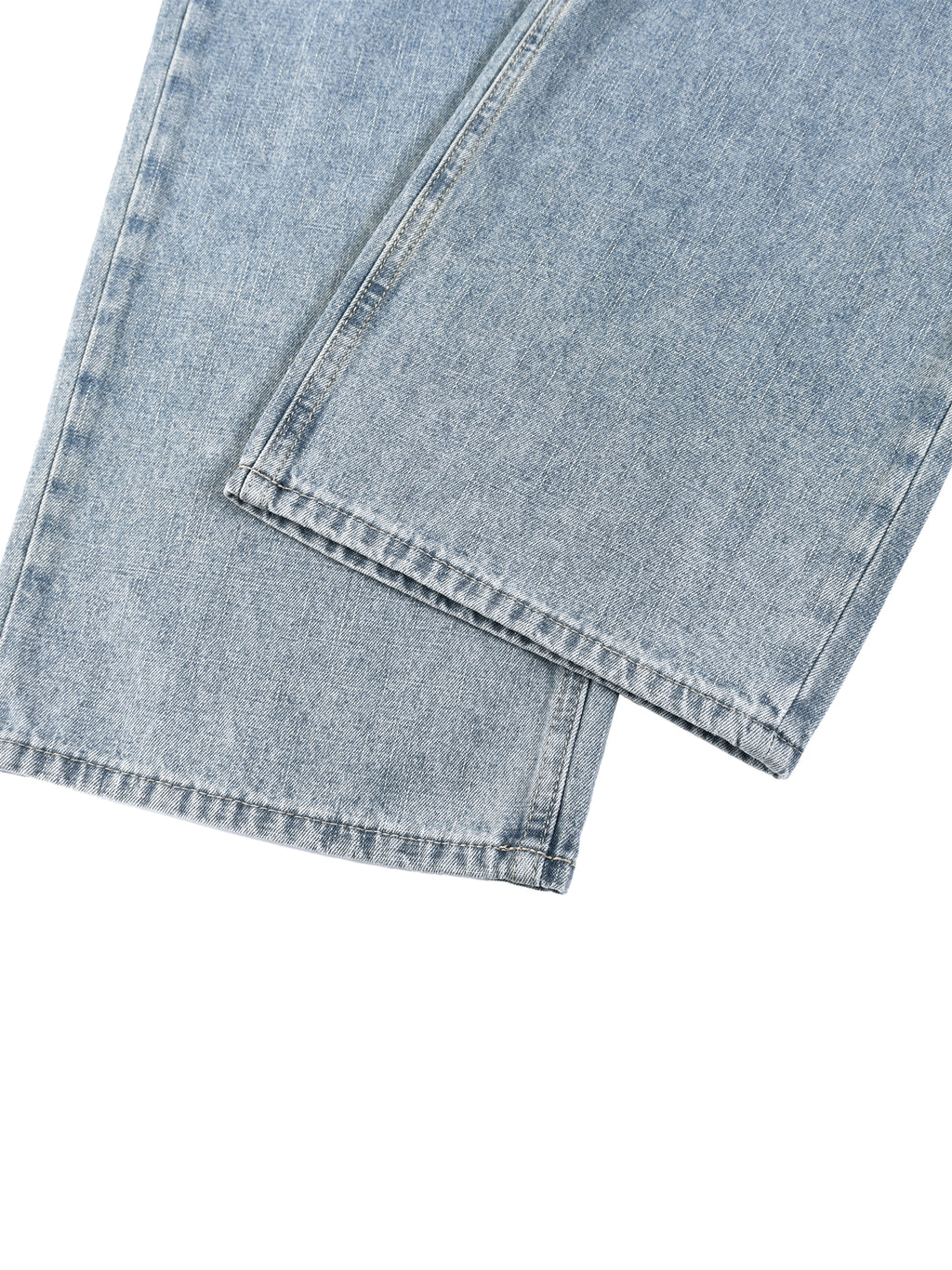 DRAYLO Unisex Vintage Wash Straight Leg Jeans
